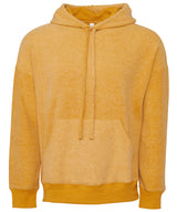 Unisex sueded fleece pullover hoodie — Heather Mustard