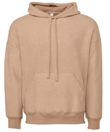 Unisex sueded fleece pullover hoodie — Heather Oatmeal