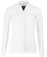 Women’s Kingston – stretch deluxe piqué shirt — White