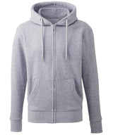Men's Anthem full-zip hoodie — Grey Marl