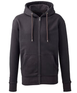 Men's Anthem full-zip hoodie — Charcoal