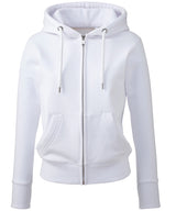 Women's Anthem full-zip hoodie — White