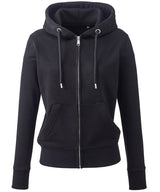 Women's Anthem full-zip hoodie — Black