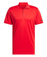 adidas Performance polo — Collegiate Red