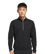 UPF lightweight quarter-zip pullover — lifestyle