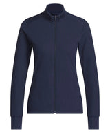 Women’s performance texture full-zip jacket — Collegiate Navy