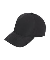 Golf performance crested cap — Black