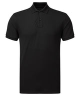 Men’s polycotton blend polo — Black*