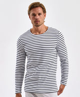 Men's Marinière coastal long sleeve tee — lifestyle