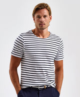 Men's Marinière coastal short sleeve tee — lifestyle