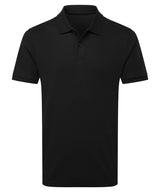 Premium mercerised polo — Black