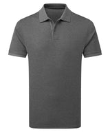 Premium mercerised polo — Charcoal
