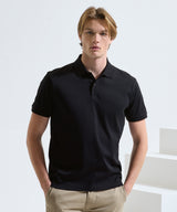 Premium mercerised polo — lifestyle