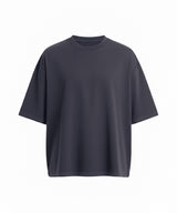 AWDis 240 boxy cropped T — Solid Charcoal