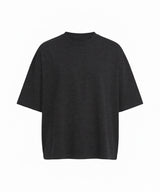 AWDis 240 boxy cropped T — Washed Black