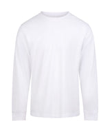 AWDis 180 long sleeve T — Arctic White