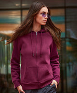 B&C Queen zipped hooded — lifestyle