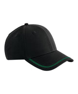 Match day cap — Black/Kelly Green