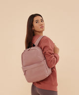 Premium Recycled Mini Backpack — lifestyle