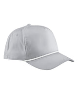 Rope detail golf cap — Light Grey/White