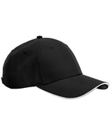 Team sports-tech cap — Black/White