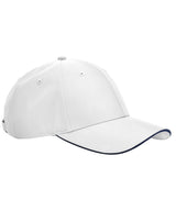 Team sports-tech cap — White/French Navy