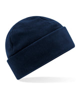 Recycled fleece cuffed beanie — French Navy