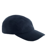 Recycled fleece 5-panel cap — French Navy