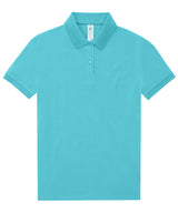 B&C My Polo 180 /Women — Meta Turquoise