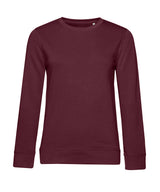 B&C Inspire crew neck /women — Burgundy