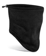 Recycled fleece snood — Black