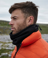 Recycled fleece snood — lifestyle