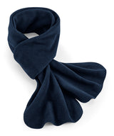 Recycled fleece scarf — French Navy