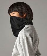 Junior softshell sports tech neck warmer — lifestyle