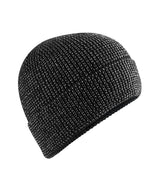 Streetlite reflective beanie — Black