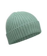 Organic cotton kids beanie — Dusty Green
