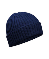 Organic cotton kids beanie — Oxford Navy