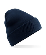 Polylana® original cuffed beanie — French Navy
