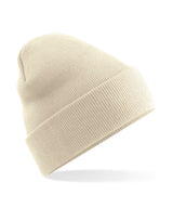 Polylana® original cuffed beanie — Oatmeal