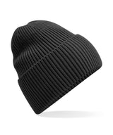 Oversized cuffed beanie — Charcoal