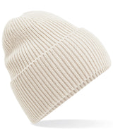 Oversized cuffed beanie — Oatmeal