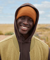 Classic engineered deep-cuffed beanie — lifestyle