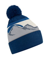 Mountain peaks pom pom beanie — Rocky Peaks