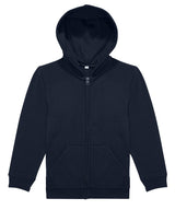 B&C ID.334 zip hoodie /kids — Navy