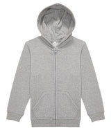 B&C ID.334 zip hoodie /kids — Sport Grey