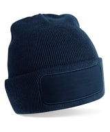 Recycled original patch beanie — French Navy