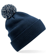 Recycled Snowstar® beanie — French Navy/Light Grey