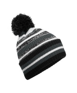 Multi-sport fan beanie — Black/Graphite Grey/White