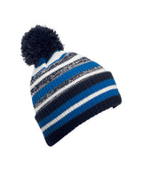 Multi-sport fan beanie — Sapphire Blue/French Navy/White