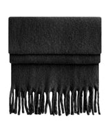 Fluffy scarf — Black